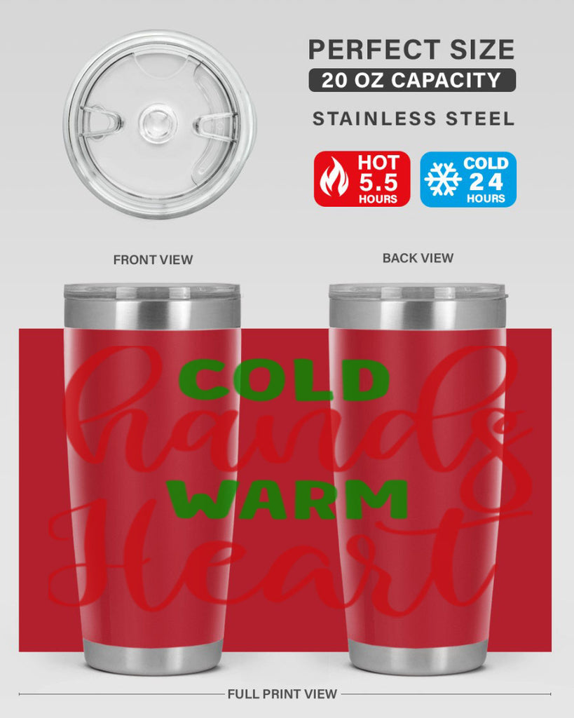 Cold Hands Warm Heart 46#- winter- Tumbler