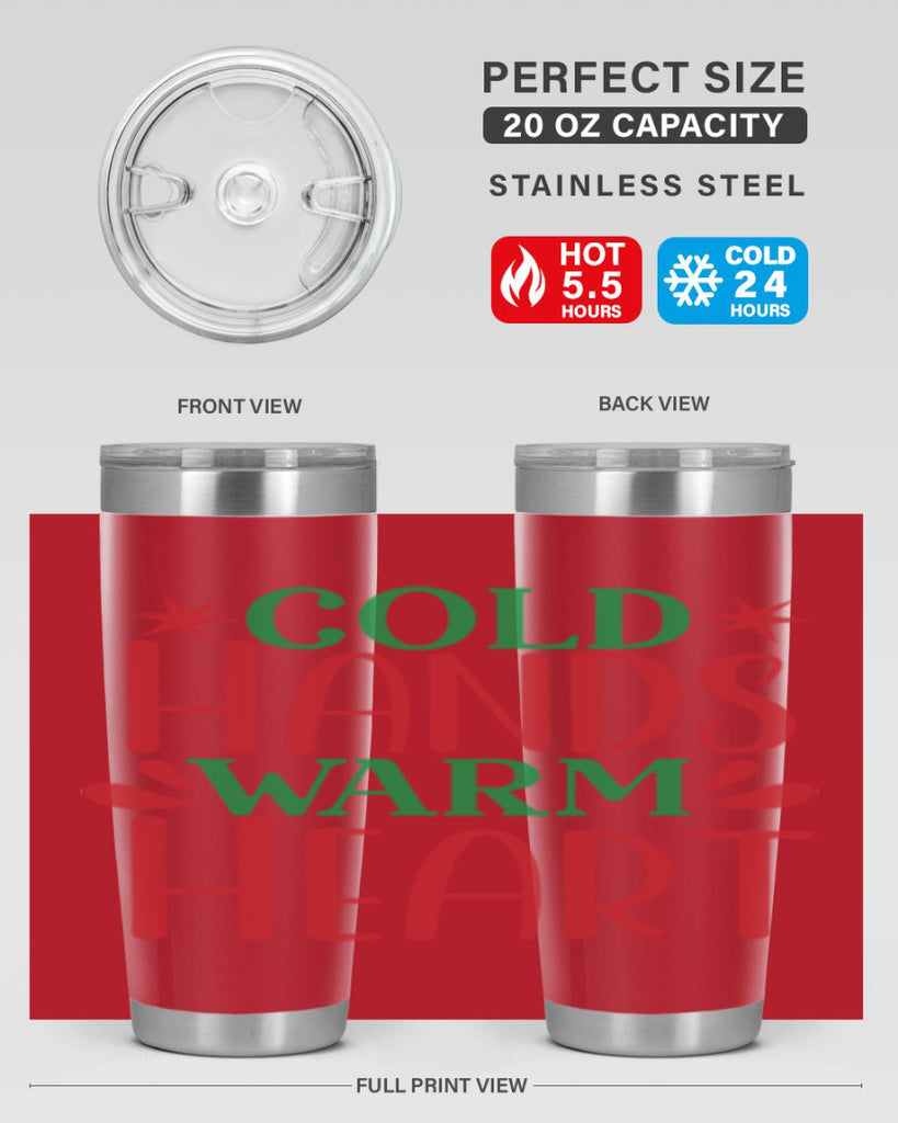 Cold Hands Warm Heart 49#- winter- Tumbler