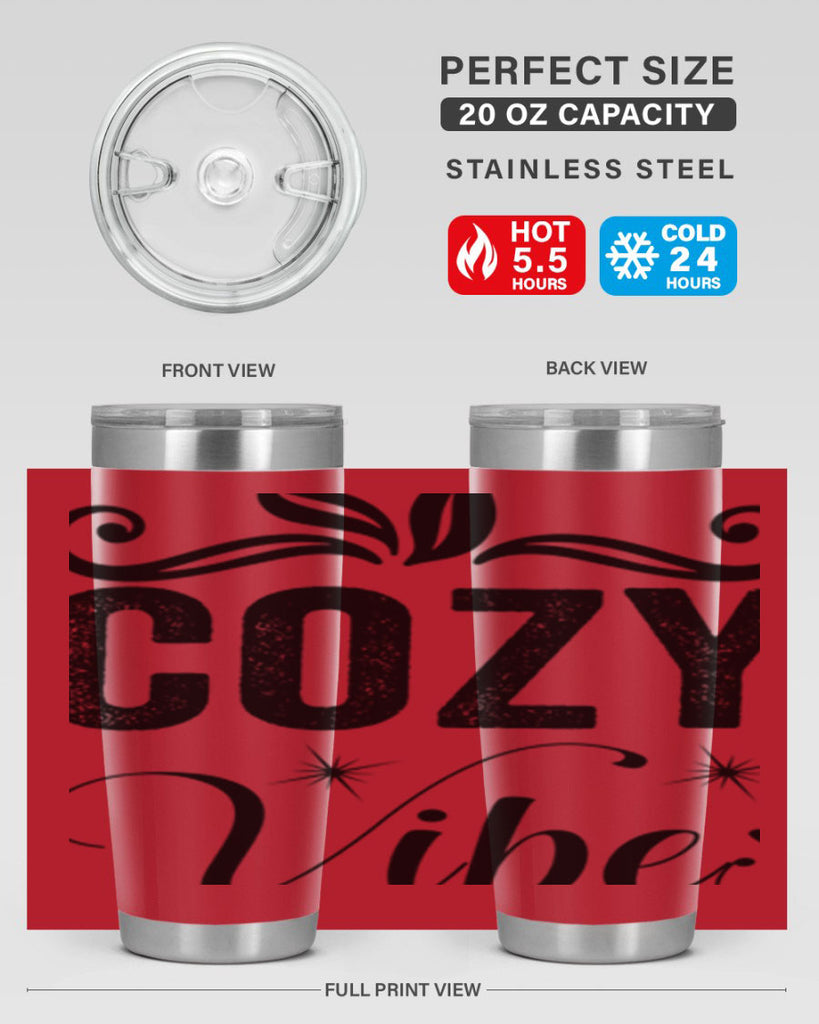 Cozy Vibes 77#- winter- Tumbler