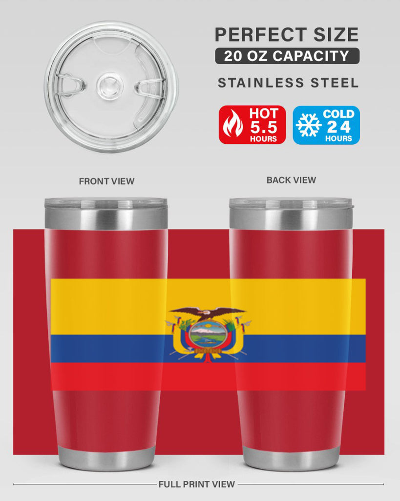 Ecuador 147#- world flags- Tumbler