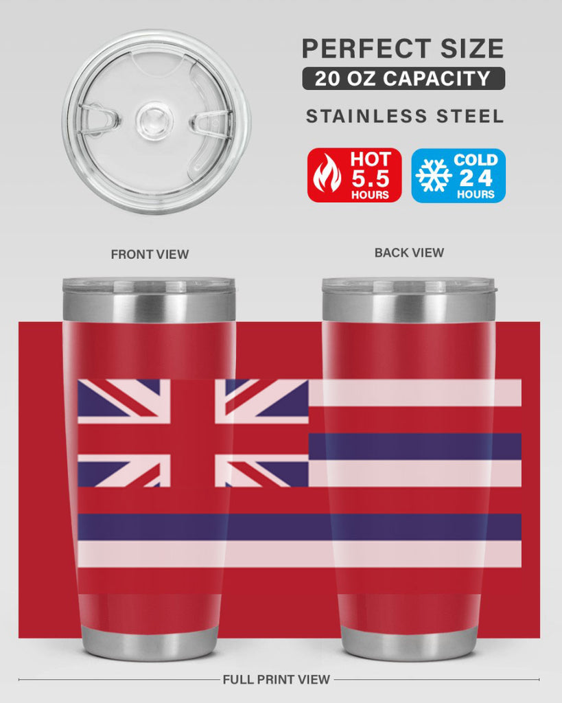 Hawaii 41#- Us Flags- Tumbler