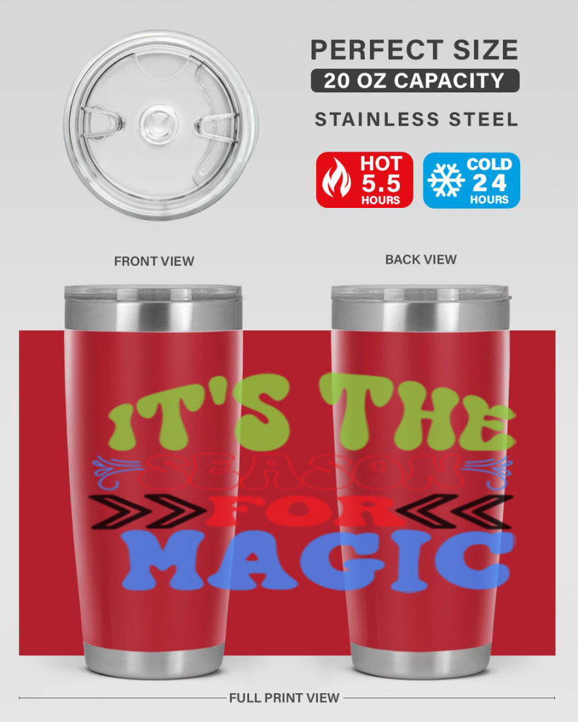 Its the season for magic 260#- winter- Tumbler