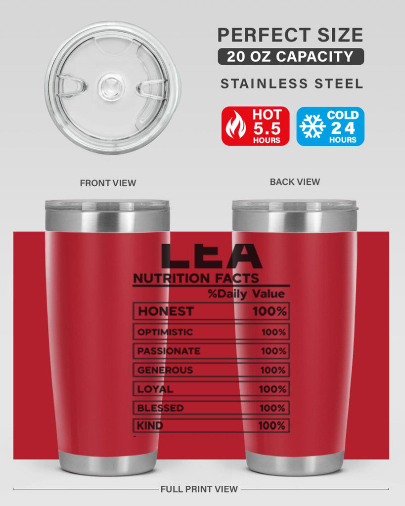 Lea Nutrition Facts 276#- zodiac- Tumbler