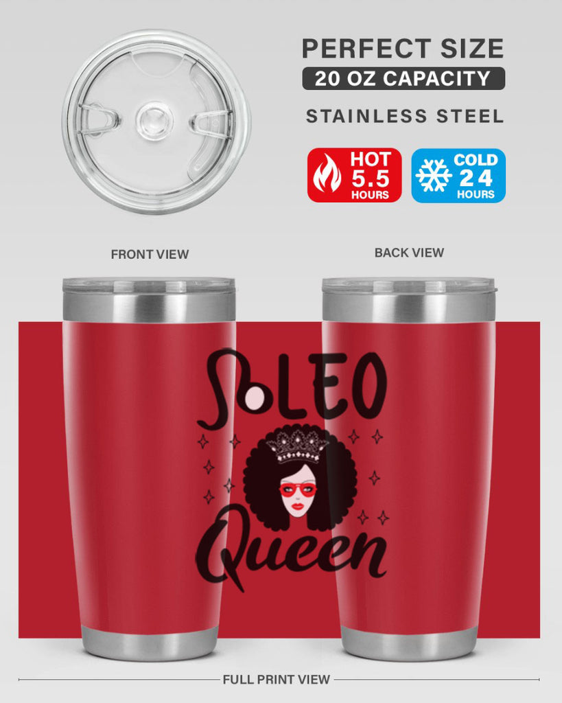 Leo queen 294#- zodiac- Tumbler