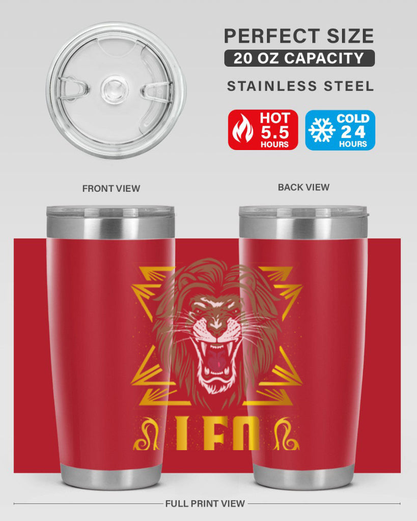 LeoSign 295#- zodiac- Tumbler