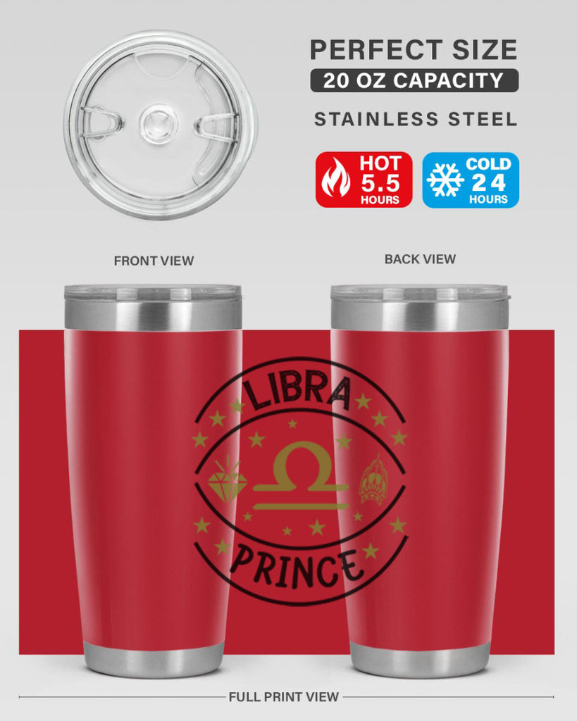 Libra prince 325#- zodiac- Tumbler
