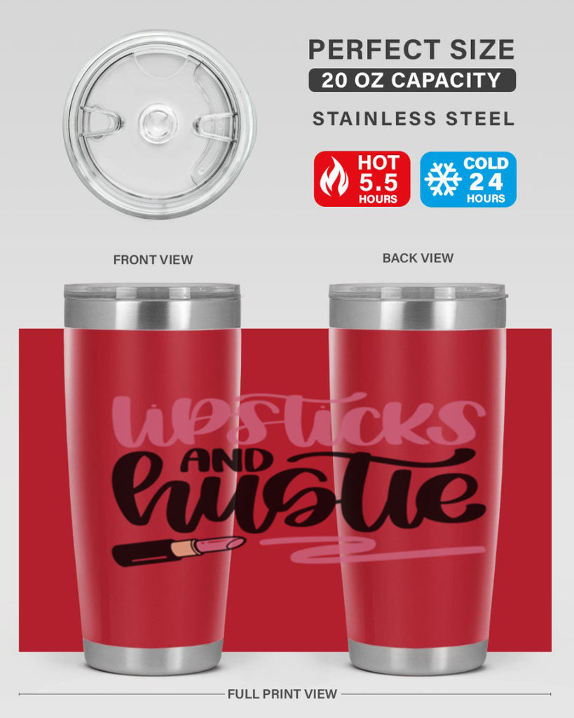 Lipstick And Hustie Style 59#- make up- Tumbler