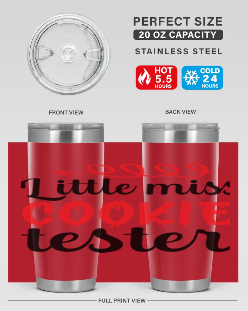 Little miss cookie tester 305#- winter- Tumbler