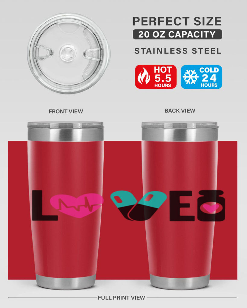 Love Style Style 136#- nurse- tumbler