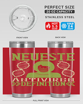 Neueste Antiviren Definition Style 28#- corona virus- Tumbler