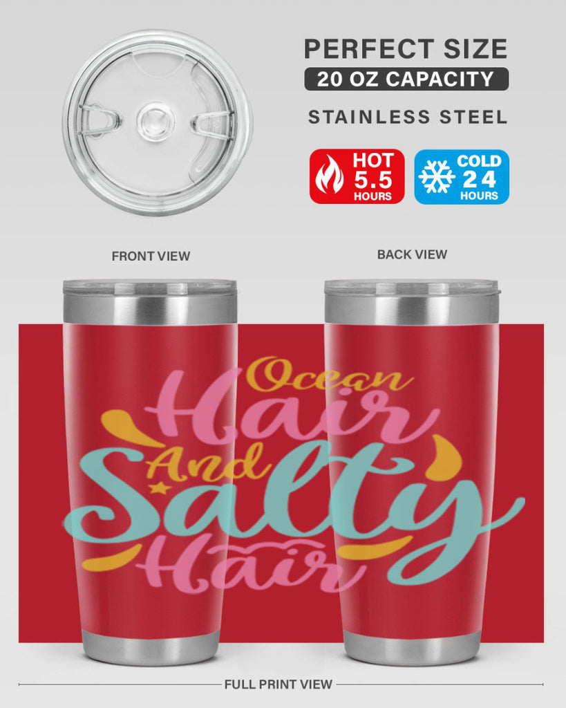 OCEAN HAIR SALTY HAIR Style 60#- summer- Tumbler