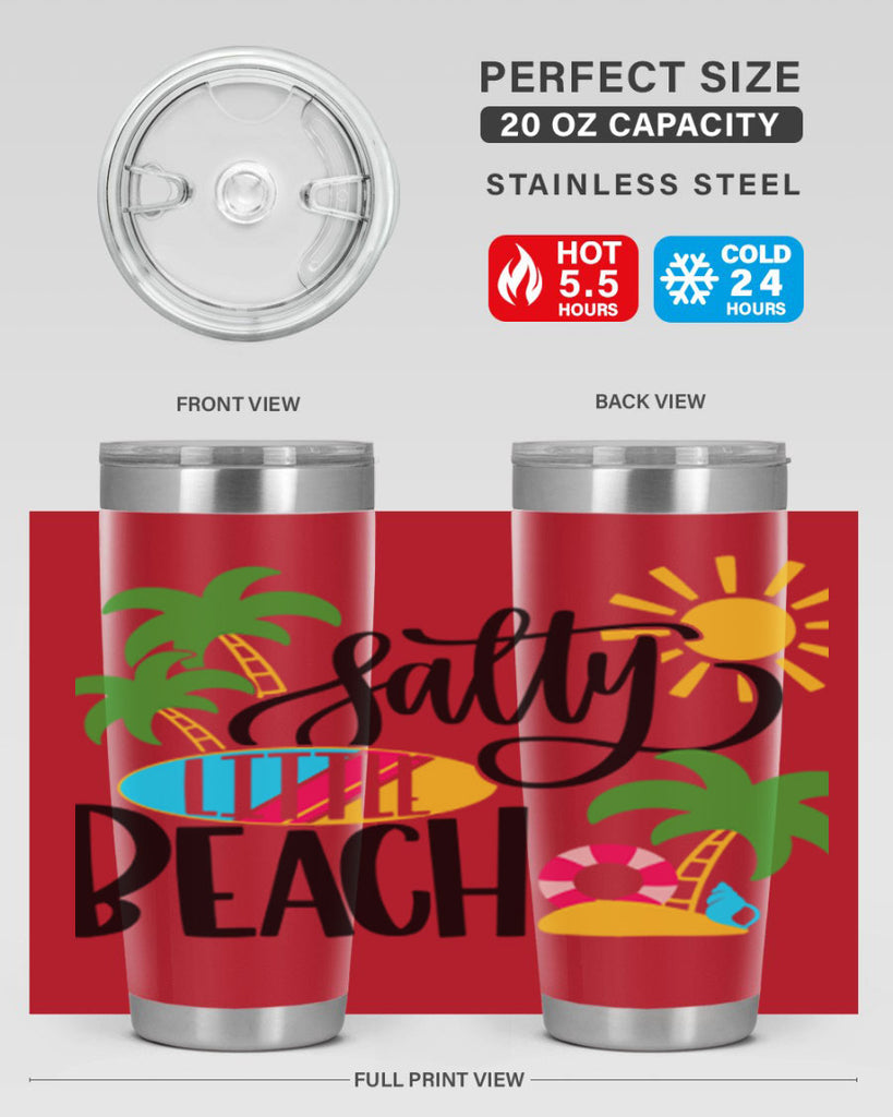 Satly Little Beach Style 26#- summer- Tumbler
