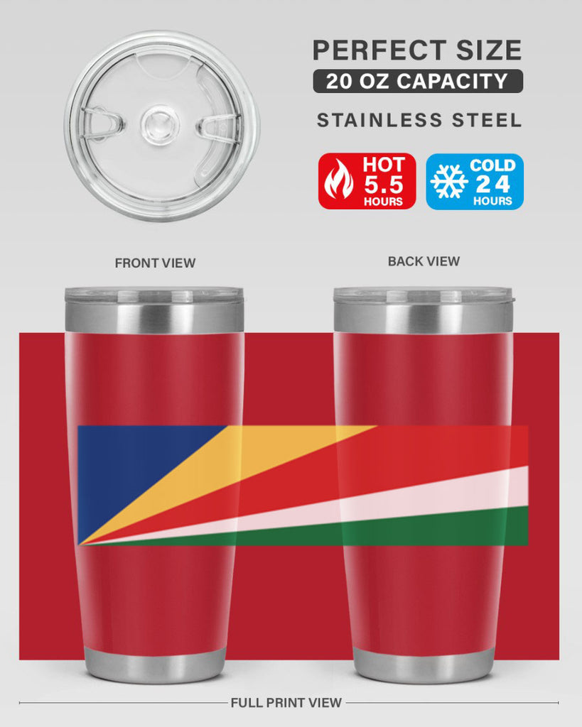 Seychelles 43#- world flags- Tumbler