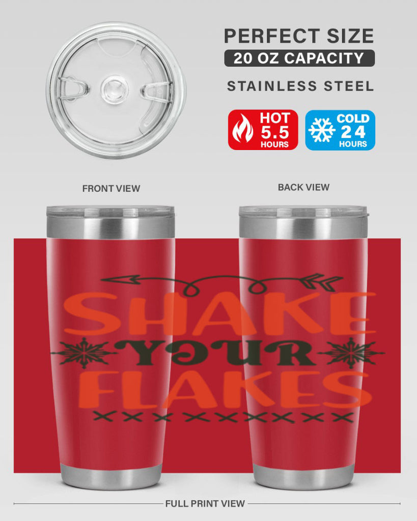 Shake Your Flakes 360#- winter- Tumbler