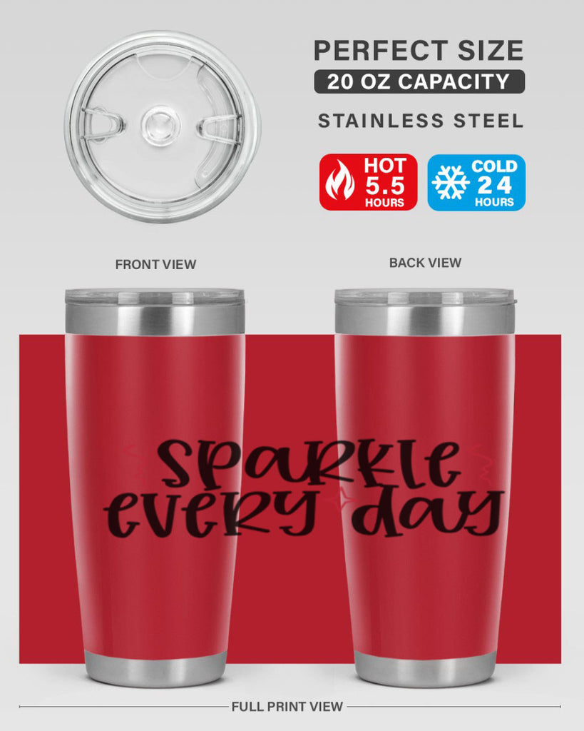 Sparkle every day design Style 220#- make up- Tumbler