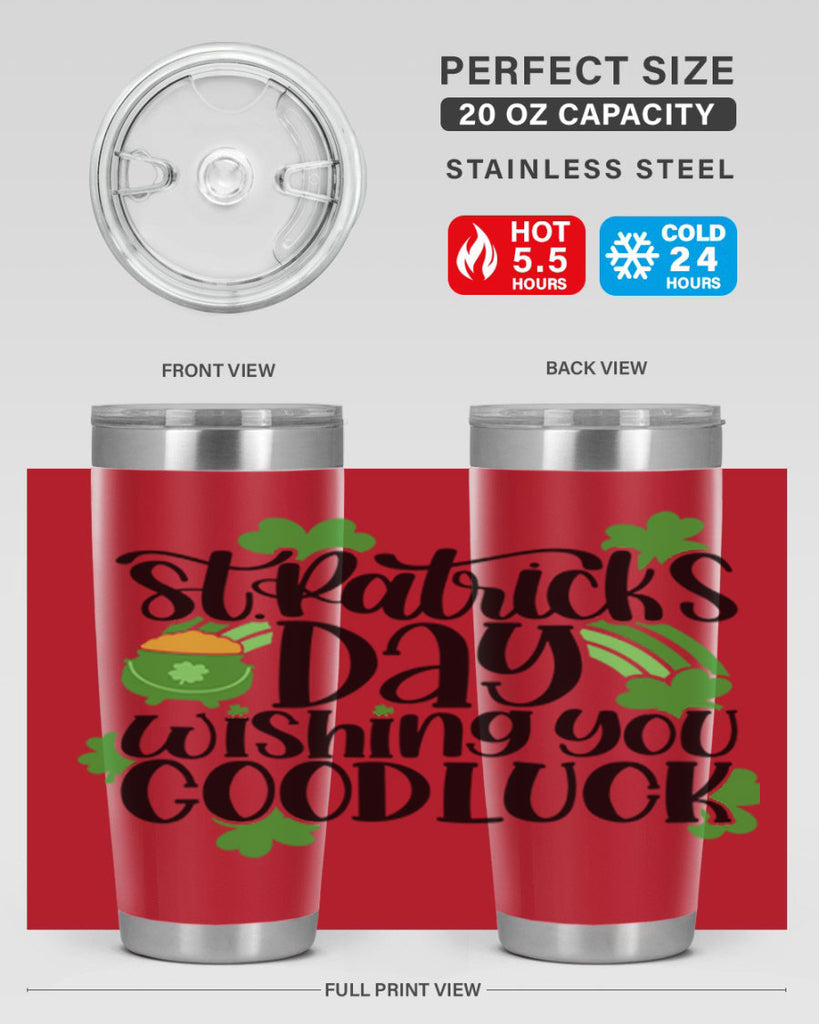St Patricks Day Wishing You Good Luck Style 27#- St Patricks Day- Tumbler