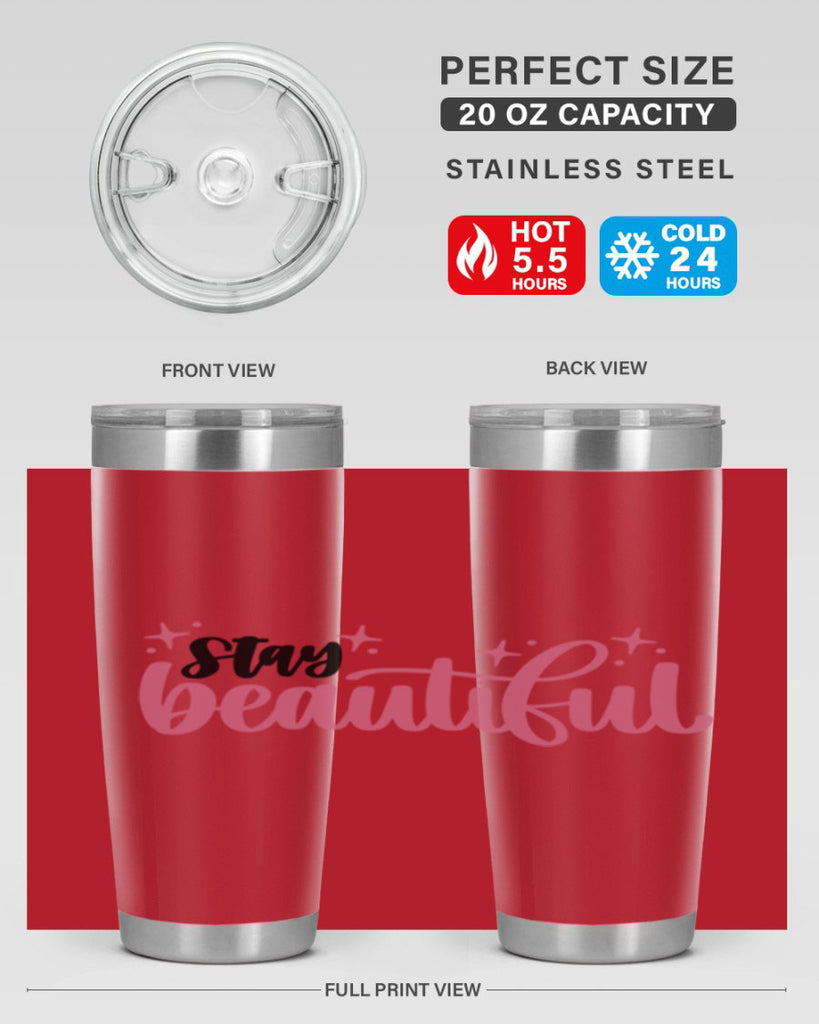 Stay Beautiful Style 18#- make up- Tumbler