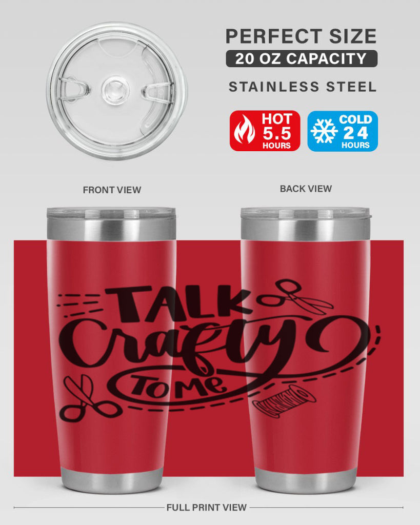 Talk Crafty Tome 7#- crafting- Tumbler