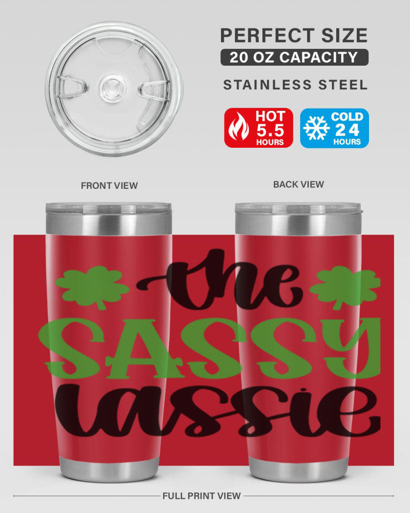 The Sassy Iassie Style 26#- St Patricks Day- Tumbler