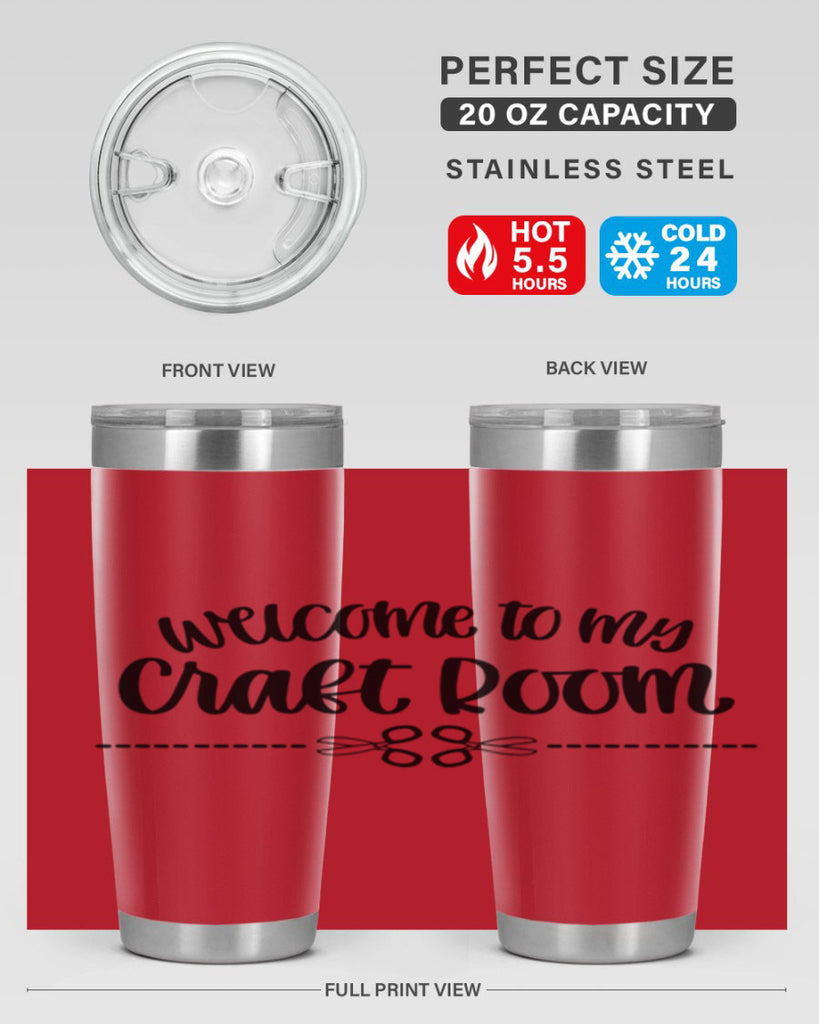 Welcome To My Craft Room 2#- crafting- Tumbler