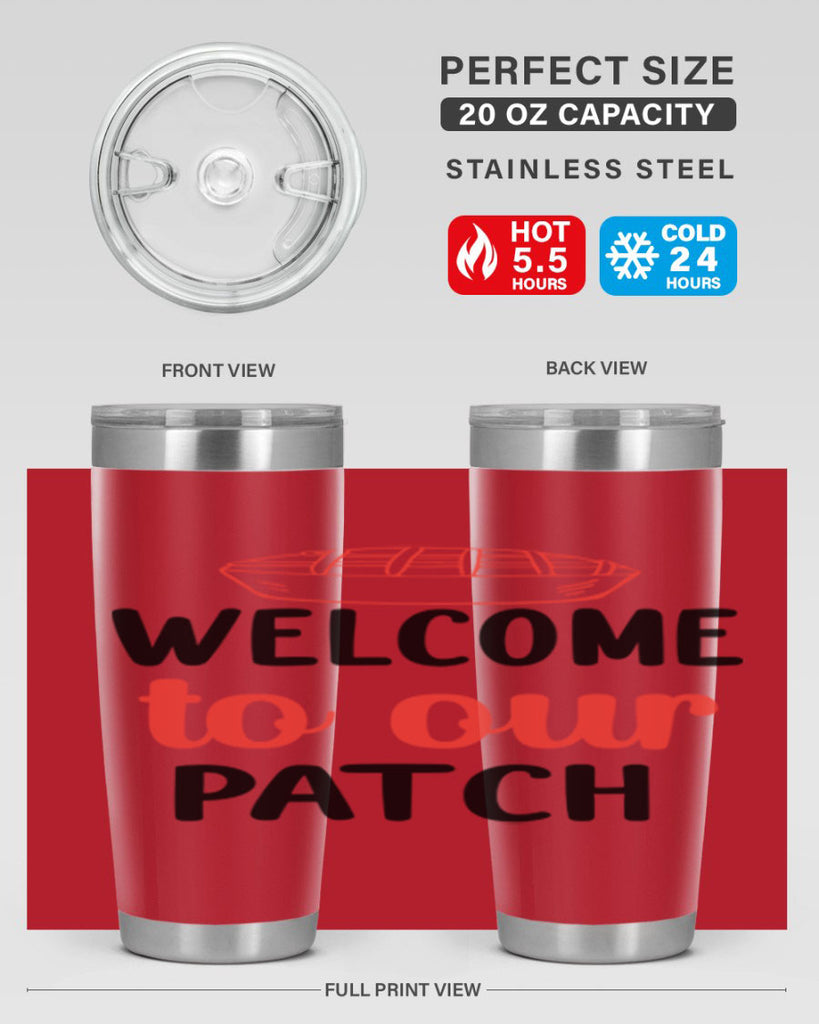 Welcome to our patch 634#- fall- Tumbler
