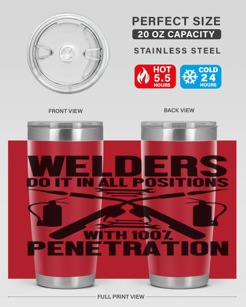 Welders do it Style 2#- welder- tumbler