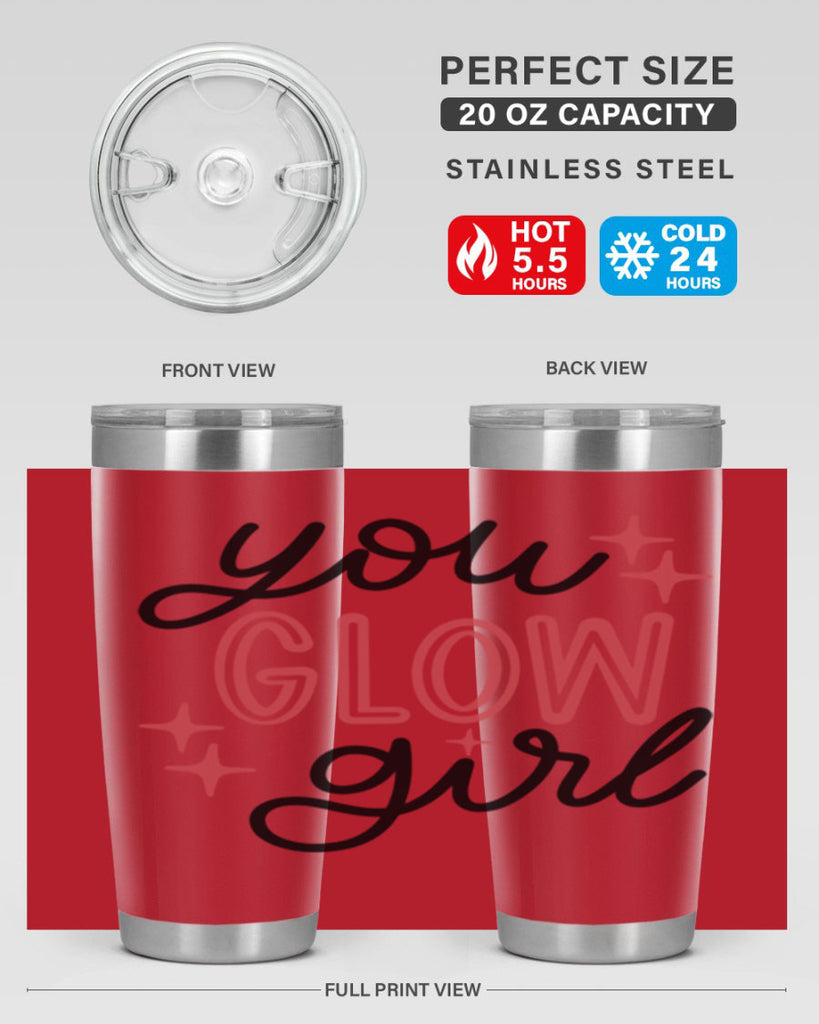 You Glow Girl Style 5#- make up- Tumbler