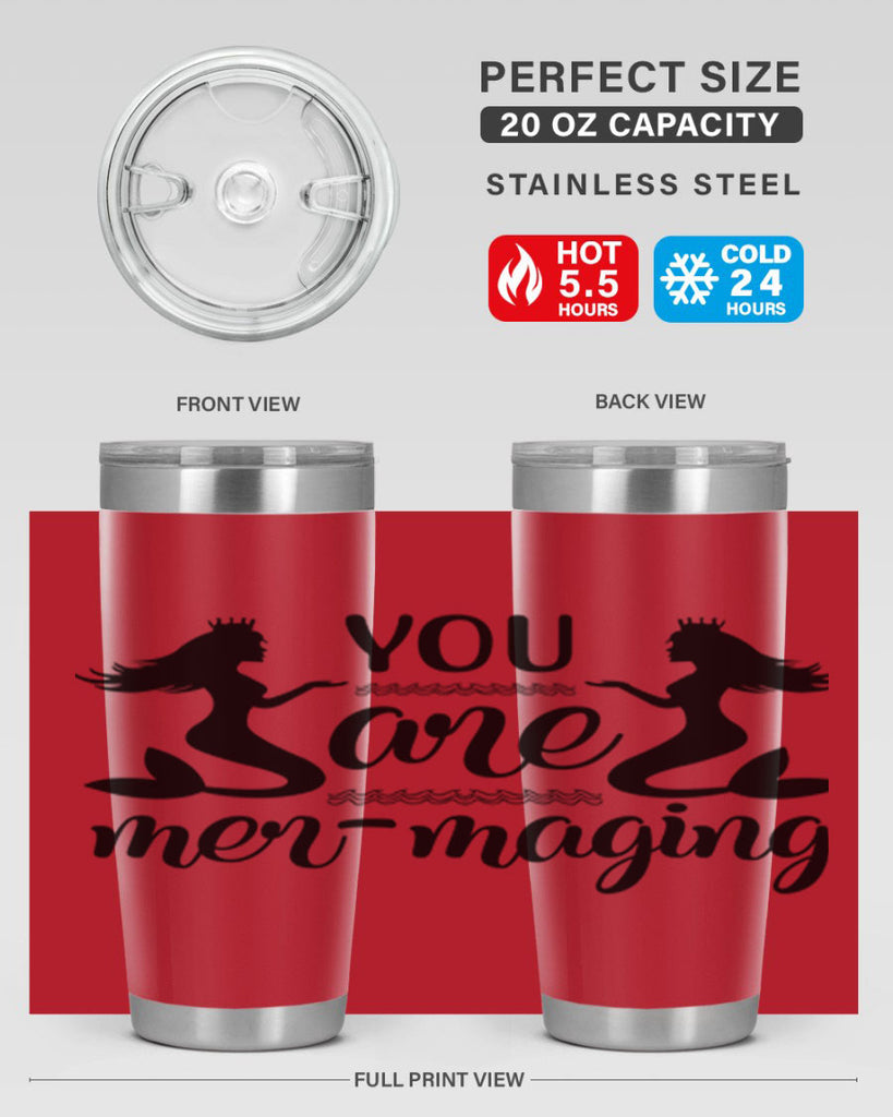 You are mermaging design 686#- mermaid- Tumbler