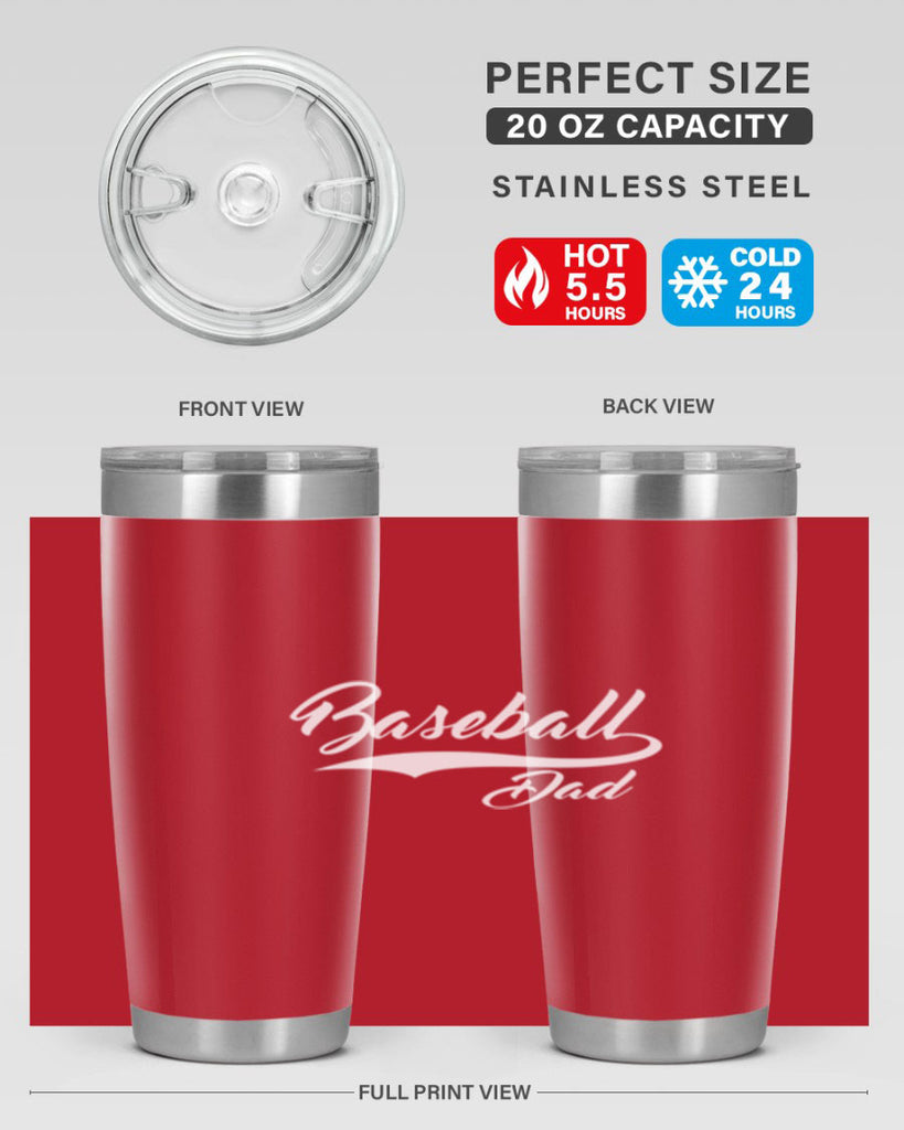 baseball dadi 50#- dad- Tumbler