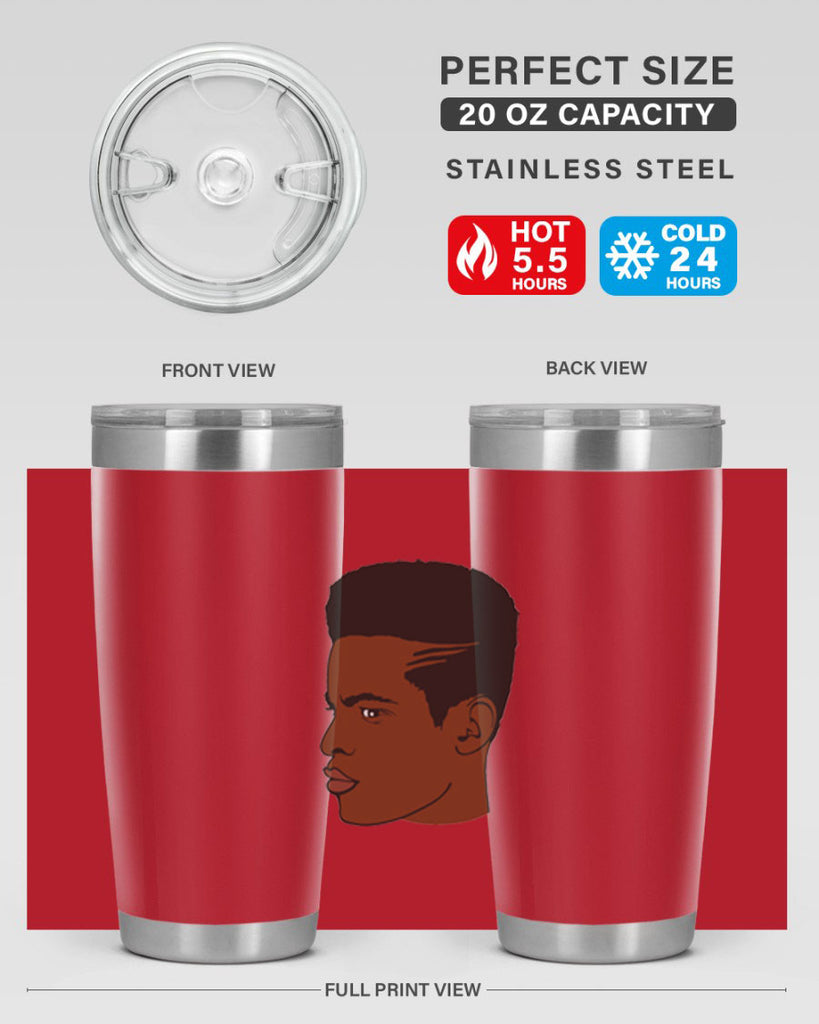 black man 28#- black men - boys- tumbler