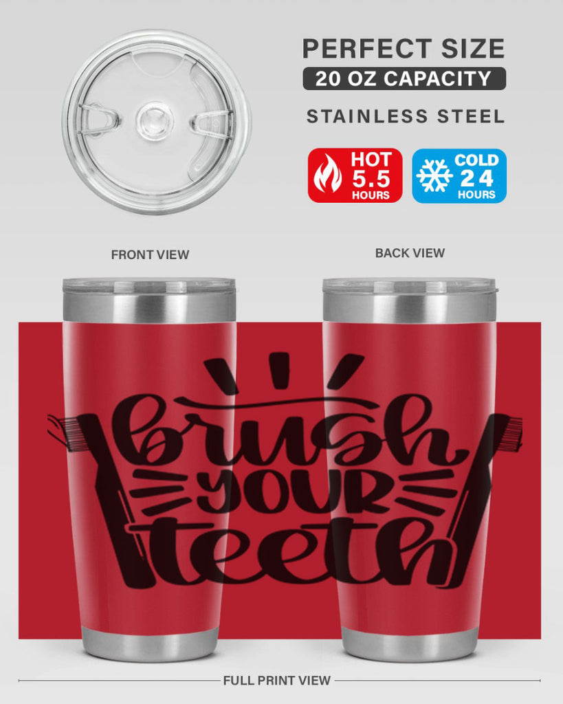 brush your teeth 44#- bathroom- Tumbler