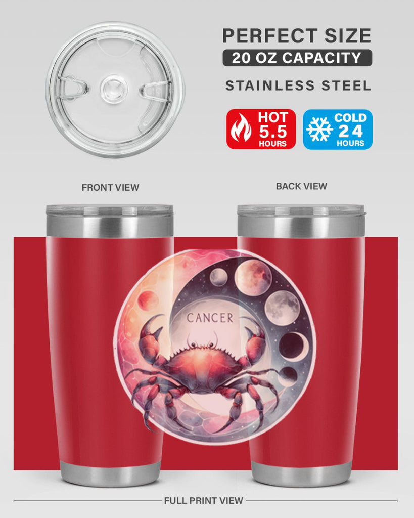 cancer 166#- zodiac- Tumbler
