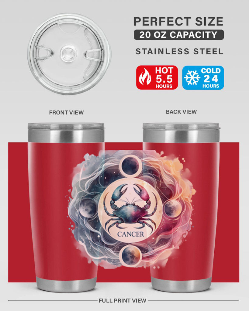 cancer 168#- zodiac- Tumbler