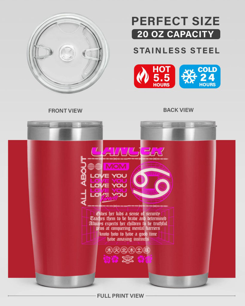 cancer 176#- zodiac- Tumbler