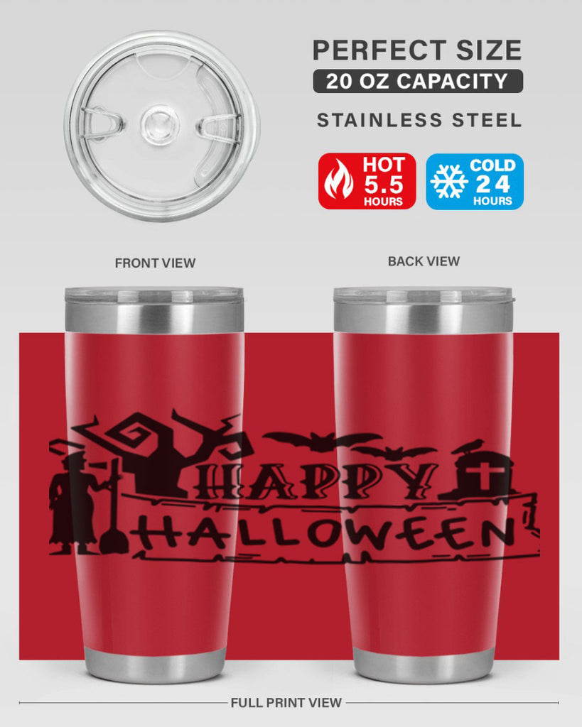happy halloween 69#- halloween- Tumbler