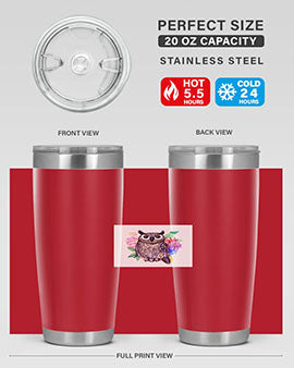 owl 3#- owl- Tumblers