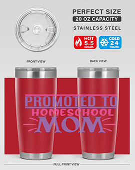 promoted to homeschool mom Style 49#- corona virus- Tumbler