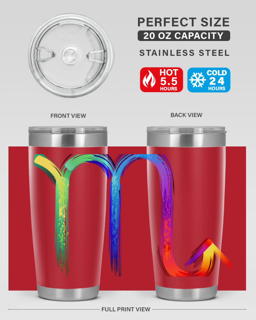 scorpio n 464#- zodiac- Tumbler