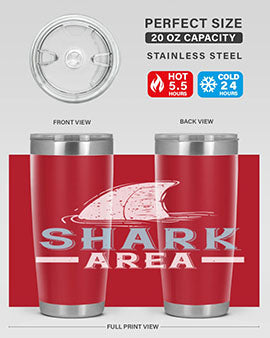 shark area Style 44#- shark  fish- Tumbler