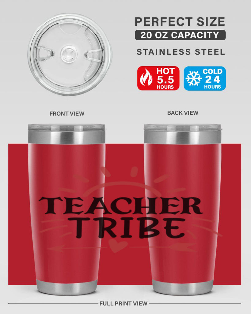 teacher tribe Style 138#- teacher- tumbler