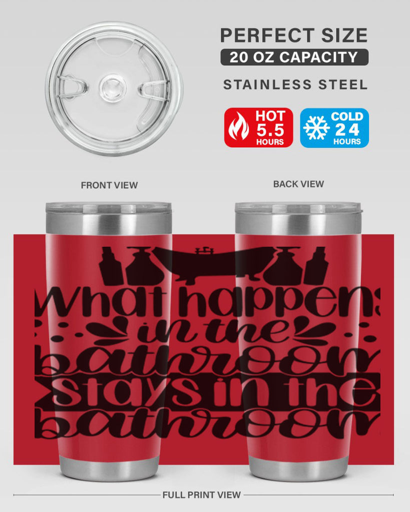 what happens in the bathroom 6#- bathroom- Tumbler