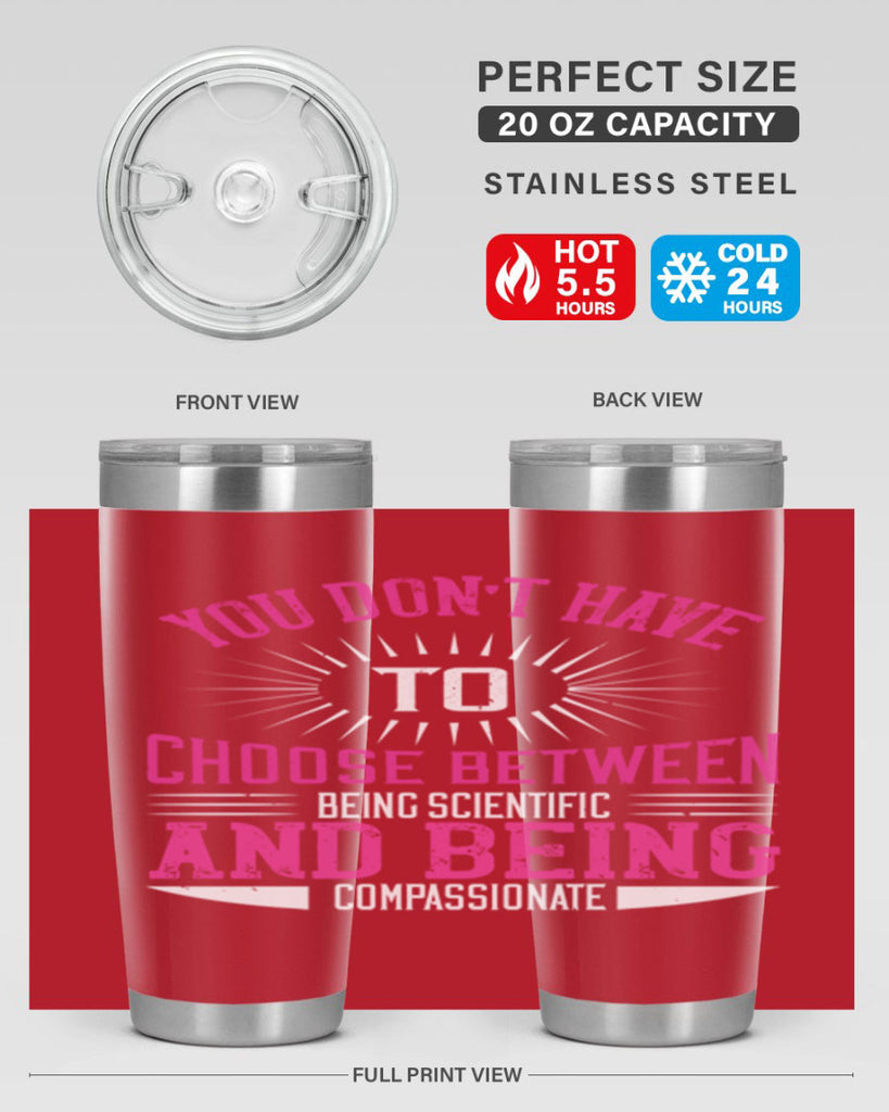 you don’t have to choose between 107#- vegan- Tumbler