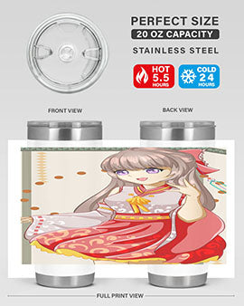 A beautiful and happy girl with kimono 104#- anime- Tumbler