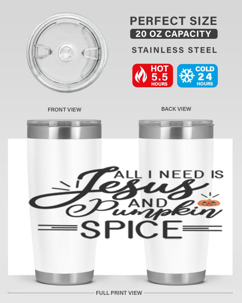 AllineedisJesus 6#- fall- Tumbler