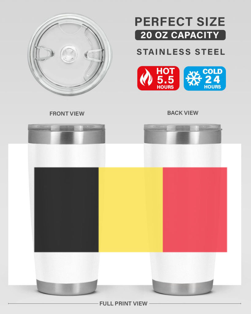 Belgium 181#- world flags- Tumbler
