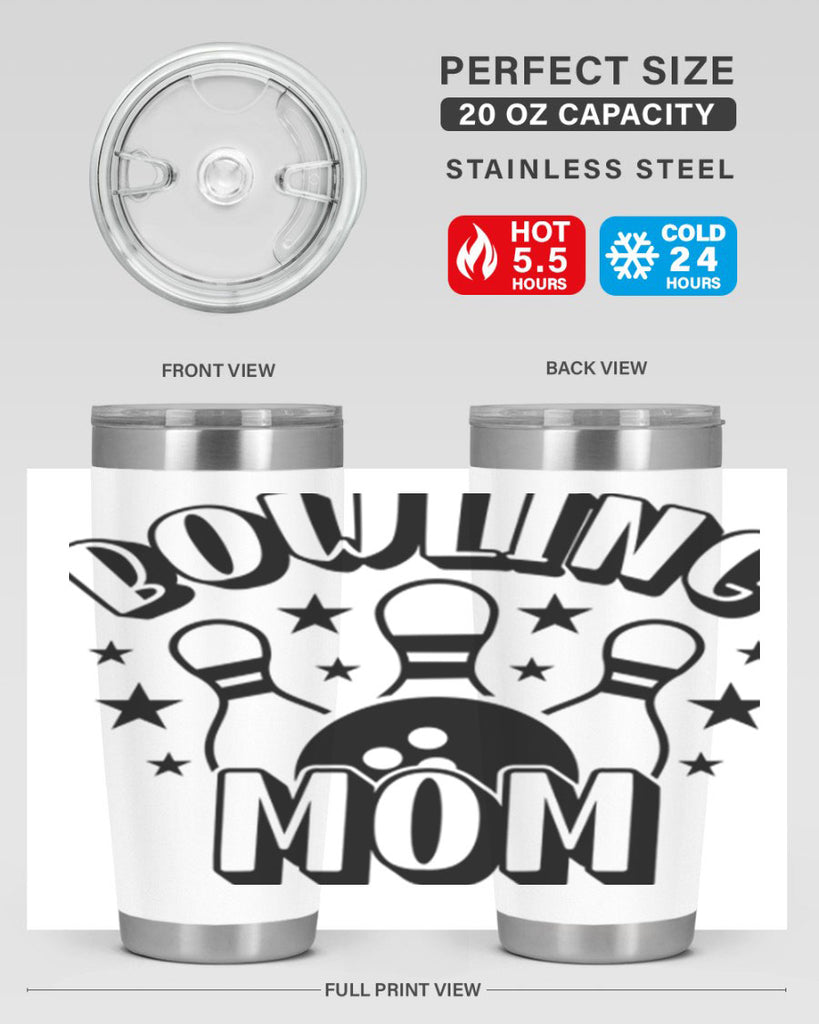 Bowling mom 1404#- bowlig- Tumbler