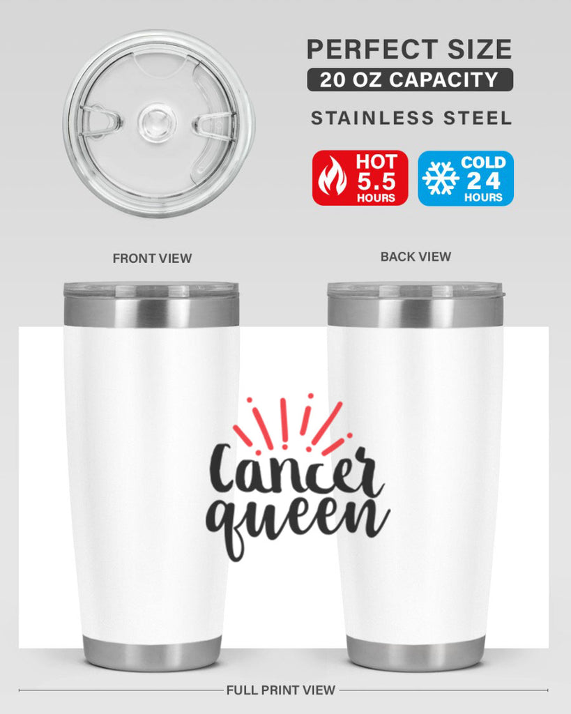 Cancer queen 149#- zodiac- Tumbler