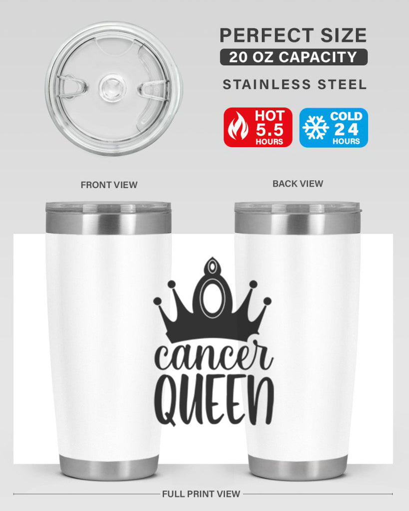 Cancer queen 160#- zodiac- Tumbler