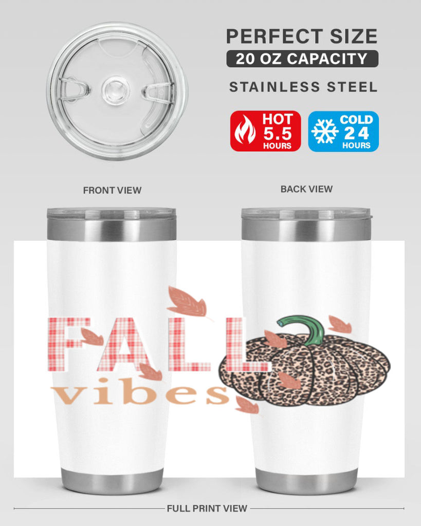 Happy Thanksgiving 252#- fall- Tumbler