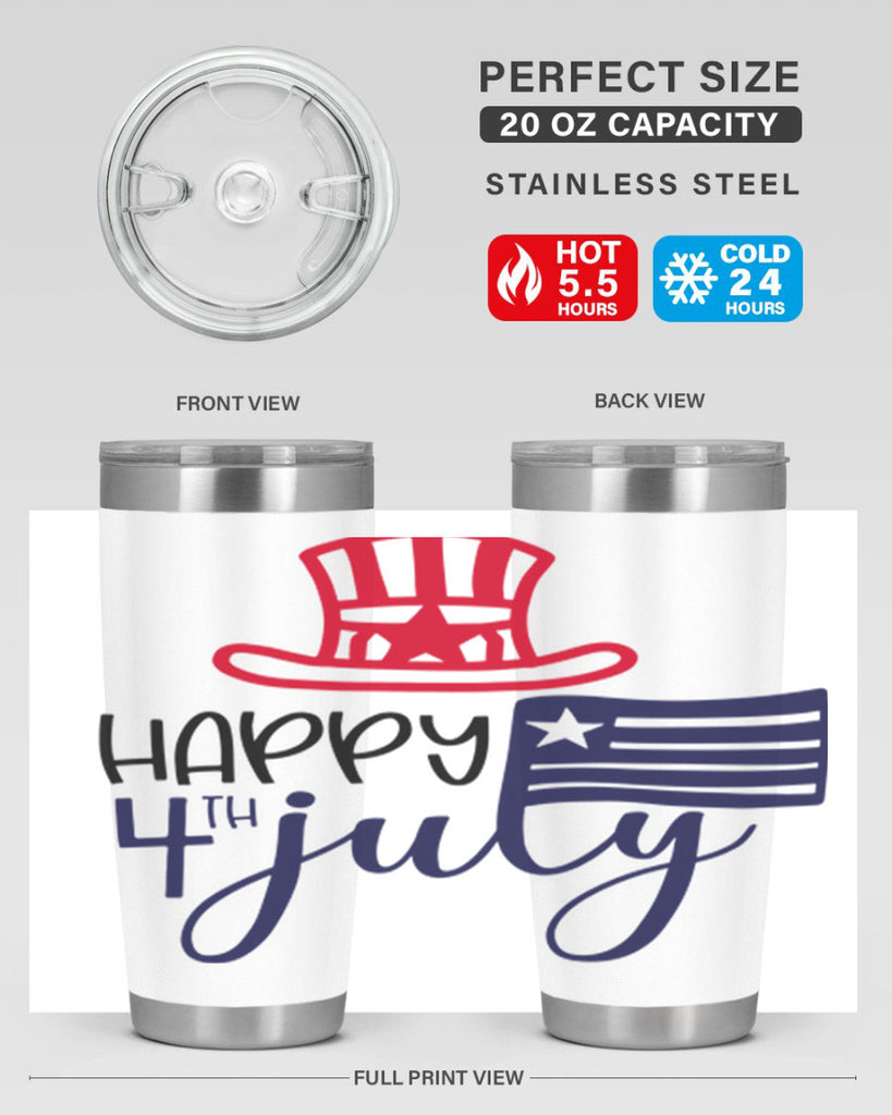 Happy th July Style 152#- Fourt Of July- Tumbler